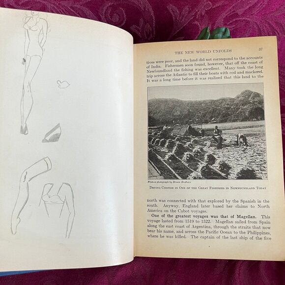 1942 Vintage Book: America’s Progress in Civilization by Freeland and Adams - Picture 6 of 12